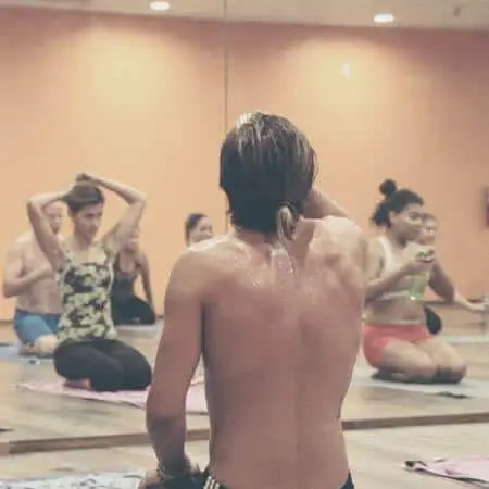 What is the room temperature in Bikram yoga 