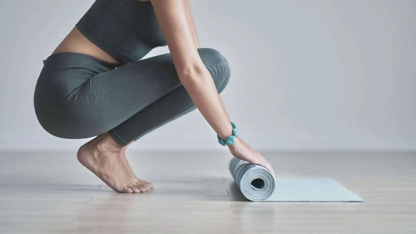 What to do about a yoga mat that stretches?