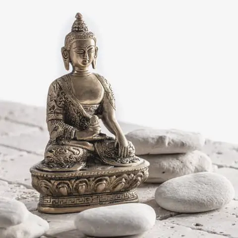 Is mindfulness a religion. Buddha statue