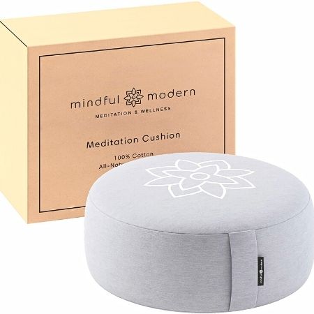 Mindful and Modern meditation pillow amazon