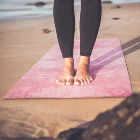 When To NOT Use Shoes on a Yoga Mat?