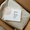 Ecofriendly packaging meditation pillow