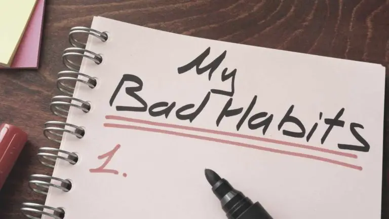 Can you break a bad habit?